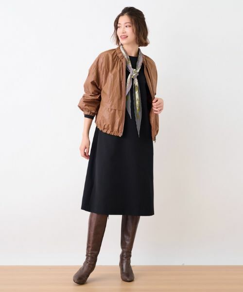 CARA O CRUZ / キャラ・オ・クルス その他アウター | 洗える ジップアップブルゾン | 詳細19