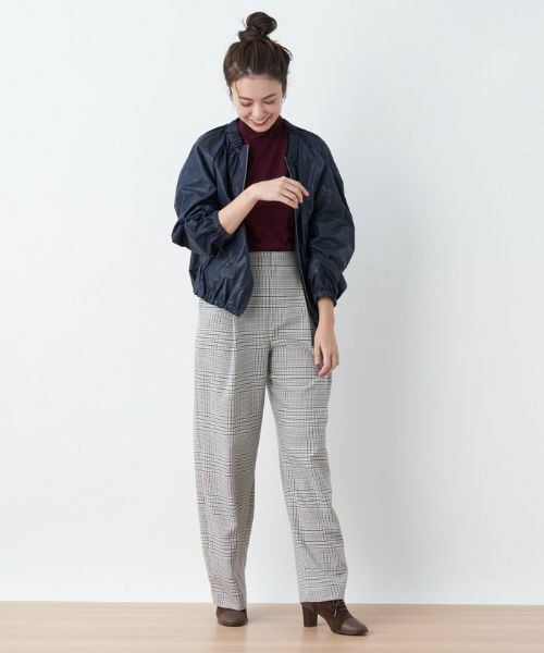 CARA O CRUZ / キャラ・オ・クルス その他アウター | 洗える ジップアップブルゾン | 詳細6