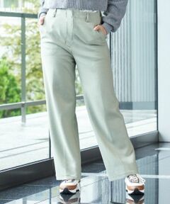 CARA O CRUZ / キャラ・オ・クルス その他パンツ | ウエスト伸縮 ワイドパンツ【セットアップ対応商品】