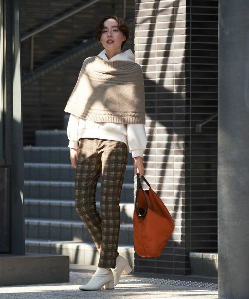 CARA O CRUZ / キャラ・オ・クルス マフラー・ショール・スヌード・ストール | ニットケープ | 詳細4