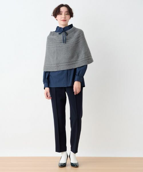 CARA O CRUZ / キャラ・オ・クルス マフラー・ショール・スヌード・ストール | ニットケープ | 詳細6