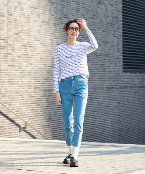 CARA O CRUZ / キャラ・オ・クルス デニムパンツ | 洗える ストレッチデニム【産地ナブル】 | 詳細16