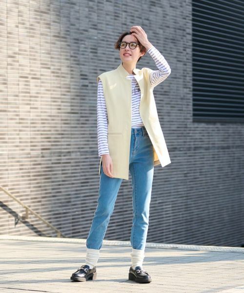 CARA O CRUZ / キャラ・オ・クルス デニムパンツ | 洗える ストレッチデニム【産地ナブル】 | 詳細17