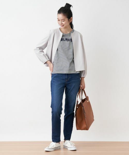 CARA O CRUZ / キャラ・オ・クルス デニムパンツ | 洗える ストレッチデニム【産地ナブル】 | 詳細18