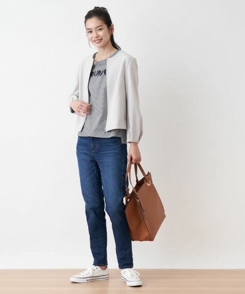 CARA O CRUZ / キャラ・オ・クルス デニムパンツ | 洗える ストレッチデニム【産地ナブル】 | 詳細19