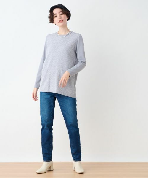 CARA O CRUZ / キャラ・オ・クルス デニムパンツ | 洗える ストレッチデニム【産地ナブル】 | 詳細20