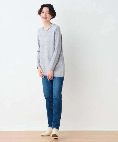 CARA O CRUZ / キャラ・オ・クルス デニムパンツ | 洗える ストレッチデニム【産地ナブル】 | 詳細21