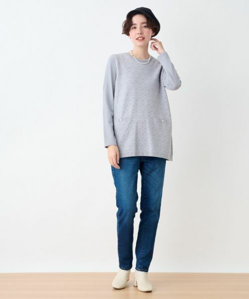 CARA O CRUZ / キャラ・オ・クルス デニムパンツ | 洗える ストレッチデニム【産地ナブル】 | 詳細22