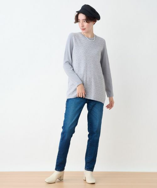 CARA O CRUZ / キャラ・オ・クルス デニムパンツ | 洗える ストレッチデニム【産地ナブル】 | 詳細23