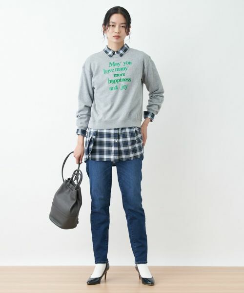 CARA O CRUZ / キャラ・オ・クルス デニムパンツ | 洗える ストレッチデニム【産地ナブル】 | 詳細25