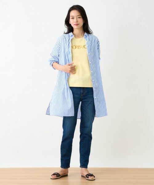 CARA O CRUZ / キャラ・オ・クルス デニムパンツ | 洗える ストレッチデニム【産地ナブル】 | 詳細6