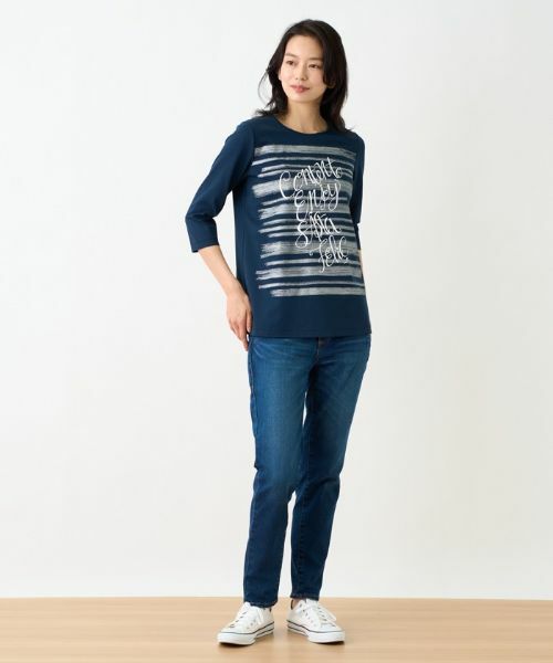 CARA O CRUZ / キャラ・オ・クルス デニムパンツ | 洗える ストレッチデニム【産地ナブル】 | 詳細8