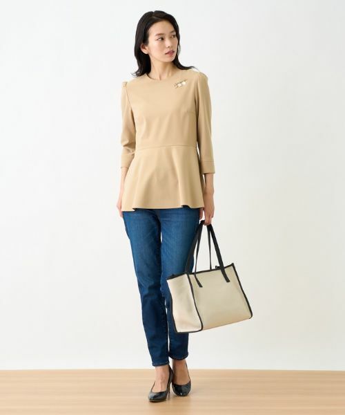 CARA O CRUZ / キャラ・オ・クルス デニムパンツ | 洗える ストレッチデニム【産地ナブル】 | 詳細9