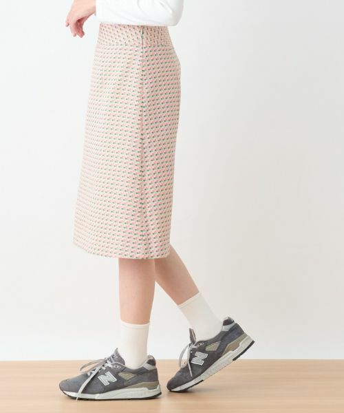 CARA O CRUZ / キャラ・オ・クルス ミニ・ひざ丈スカート | 【セレモニー】ツイード風スカート【DUTEL】 | 詳細1