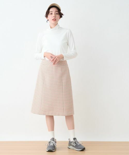 CARA O CRUZ / キャラ・オ・クルス ミニ・ひざ丈スカート | 【セレモニー】ツイード風スカート【DUTEL】 | 詳細18