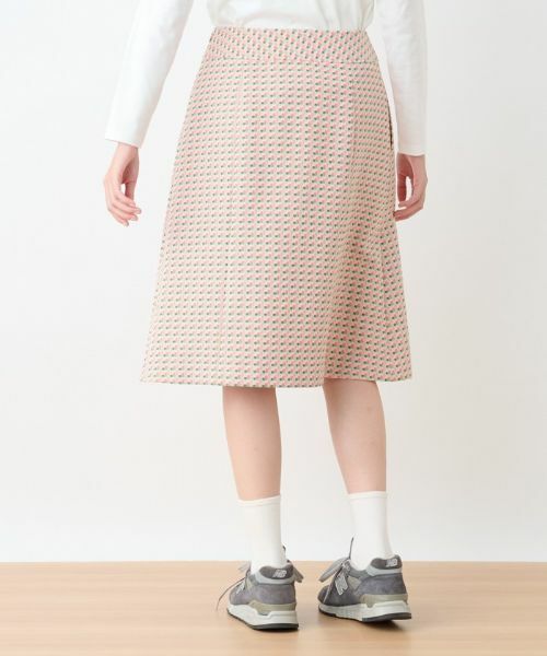 CARA O CRUZ / キャラ・オ・クルス ミニ・ひざ丈スカート | 【セレモニー】ツイード風スカート【DUTEL】 | 詳細2