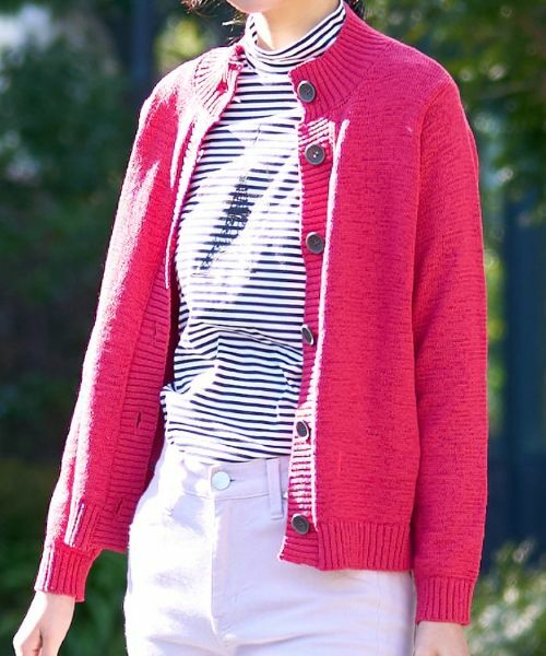 CARA O CRUZ / キャラ・オ・クルス カーディガン・ボレロ | ハイネックカーディガン | 詳細15