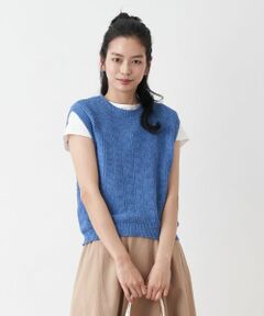 CARA O CRUZ / キャラ・オ・クルス テーラードジャケット | クルーネックニットベスト