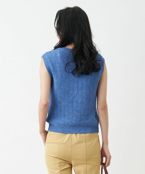 CARA O CRUZ / キャラ・オ・クルス テーラードジャケット | クルーネックニットベスト | 詳細19