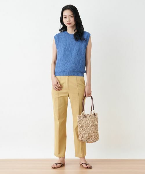 CARA O CRUZ / キャラ・オ・クルス テーラードジャケット | クルーネックニットベスト | 詳細21