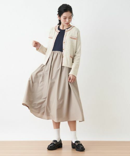 CARA O CRUZ / キャラ・オ・クルス カーディガン・ボレロ | ニットジャケット【DUTEL】 | 詳細16