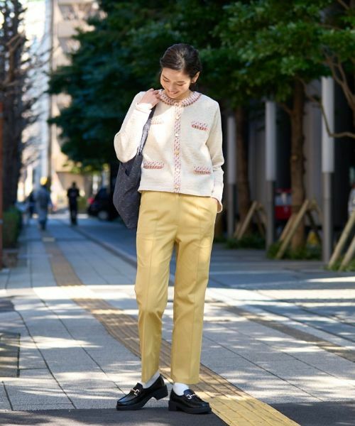 CARA O CRUZ / キャラ・オ・クルス カーディガン・ボレロ | ニットジャケット【DUTEL】 | 詳細5