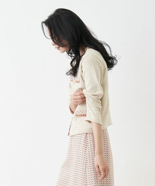 CARA O CRUZ / キャラ・オ・クルス カーディガン・ボレロ | ニットジャケット【DUTEL】 | 詳細8