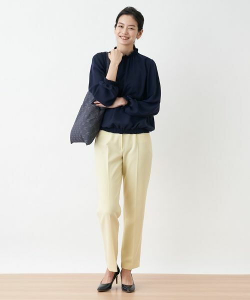 CARA O CRUZ / キャラ・オ・クルス その他パンツ | 洗える のびのび センタープレスパンツ | 詳細13