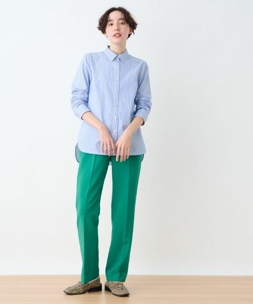 CARA O CRUZ / キャラ・オ・クルス その他パンツ | 洗える のびのび センタープレスパンツ | 詳細20