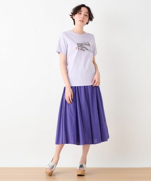 CARA O CRUZ / キャラ・オ・クルス ミニ・ひざ丈スカート | 洗える フレアスカート | 詳細1