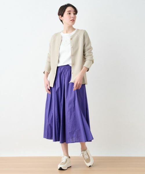 CARA O CRUZ / キャラ・オ・クルス ミニ・ひざ丈スカート | 洗える フレアスカート | 詳細14