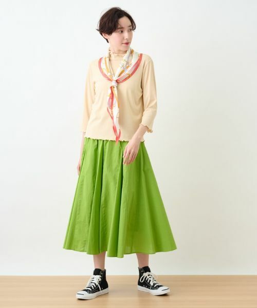 CARA O CRUZ / キャラ・オ・クルス ミニ・ひざ丈スカート | 洗える フレアスカート | 詳細17