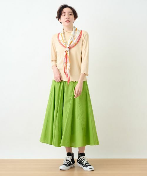 CARA O CRUZ / キャラ・オ・クルス ミニ・ひざ丈スカート | 洗える フレアスカート | 詳細18