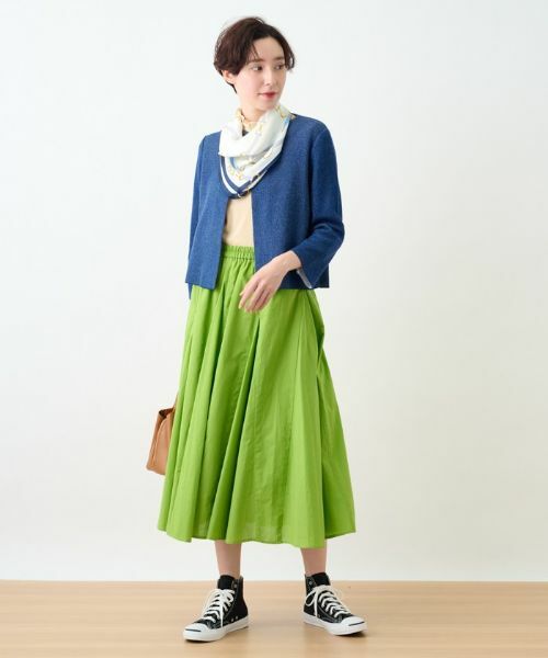 CARA O CRUZ / キャラ・オ・クルス ミニ・ひざ丈スカート | 洗える フレアスカート | 詳細19