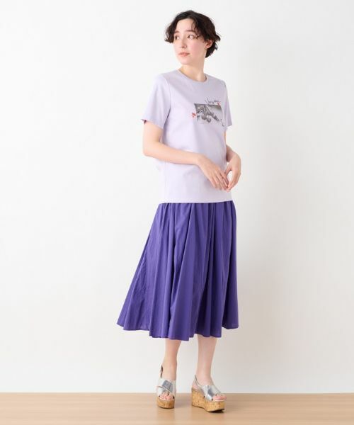 CARA O CRUZ / キャラ・オ・クルス ミニ・ひざ丈スカート | 洗える フレアスカート | 詳細2