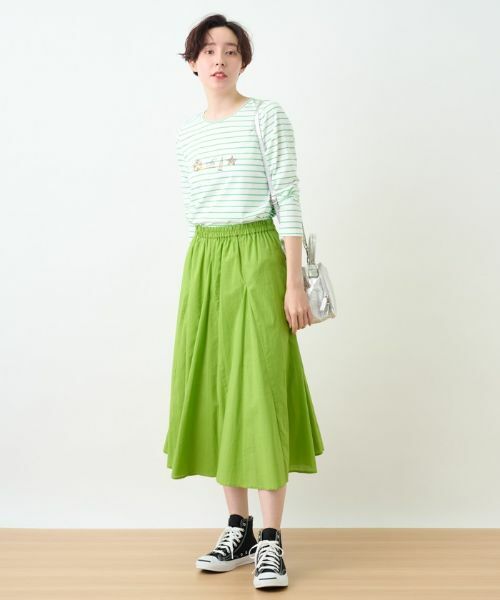 CARA O CRUZ / キャラ・オ・クルス ミニ・ひざ丈スカート | 洗える フレアスカート | 詳細20