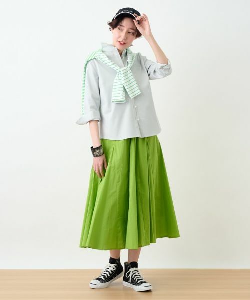 CARA O CRUZ / キャラ・オ・クルス ミニ・ひざ丈スカート | 洗える フレアスカート | 詳細22