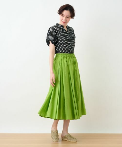 CARA O CRUZ / キャラ・オ・クルス ミニ・ひざ丈スカート | 洗える フレアスカート | 詳細23