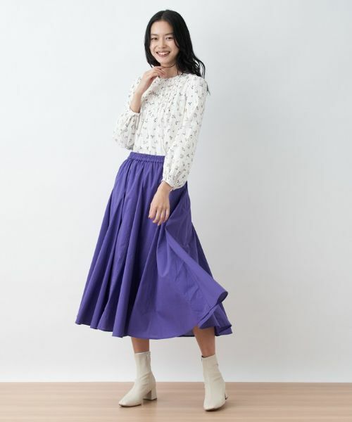 CARA O CRUZ / キャラ・オ・クルス ミニ・ひざ丈スカート | 洗える フレアスカート | 詳細26