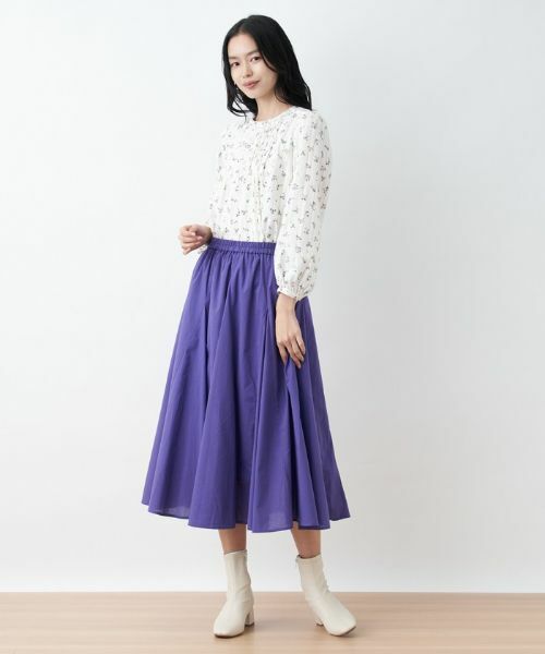 CARA O CRUZ / キャラ・オ・クルス ミニ・ひざ丈スカート | 洗える フレアスカート | 詳細27