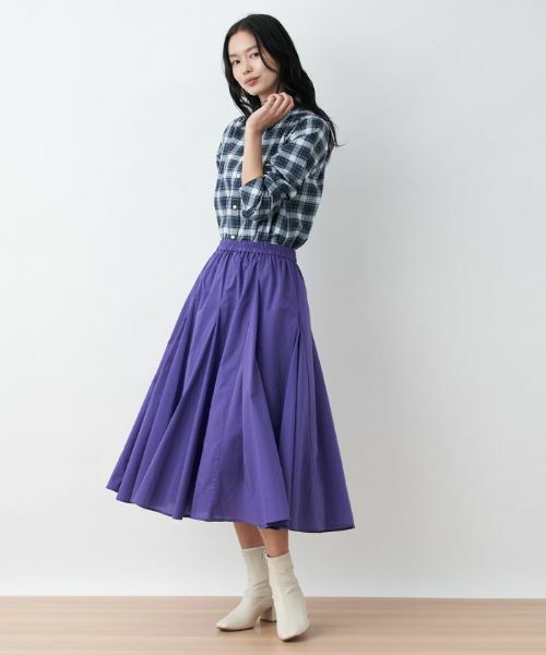 CARA O CRUZ / キャラ・オ・クルス ミニ・ひざ丈スカート | 洗える フレアスカート | 詳細30