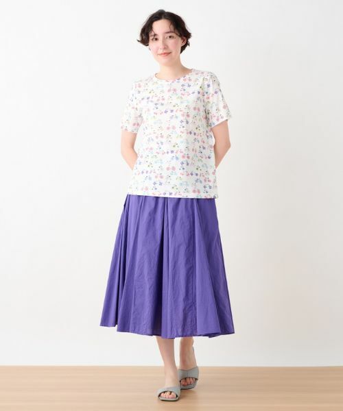 CARA O CRUZ / キャラ・オ・クルス ミニ・ひざ丈スカート | 洗える フレアスカート | 詳細6