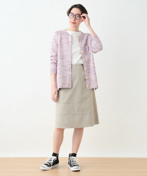 CARA O CRUZ / キャラ・オ・クルス ミニ・ひざ丈スカート | 切替スカート | 詳細10