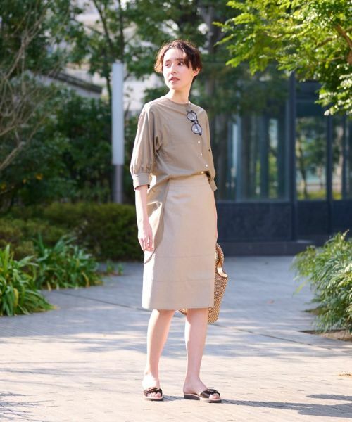 CARA O CRUZ / キャラ・オ・クルス ミニ・ひざ丈スカート | 切替スカート | 詳細4