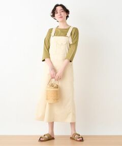 CARA O CRUZ / キャラ・オ・クルス ロング・マキシ丈ワンピース | 洗える サロペットスカート