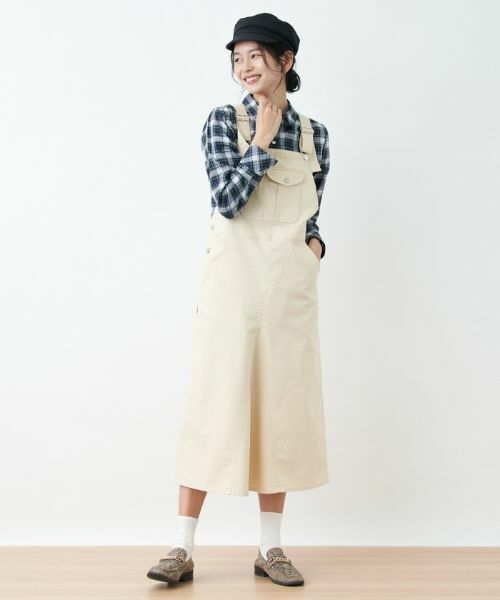 CARA O CRUZ / キャラ・オ・クルス ロング・マキシ丈ワンピース | 洗える サロペットスカート | 詳細15