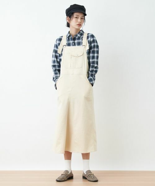 CARA O CRUZ / キャラ・オ・クルス ロング・マキシ丈ワンピース | 洗える サロペットスカート | 詳細16