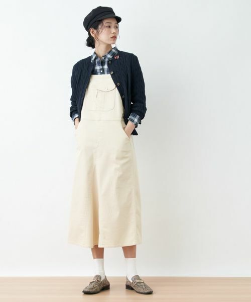 CARA O CRUZ / キャラ・オ・クルス ロング・マキシ丈ワンピース | 洗える サロペットスカート | 詳細19