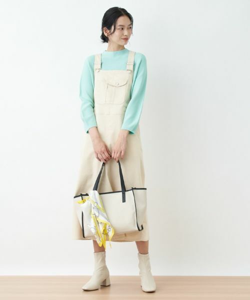 CARA O CRUZ / キャラ・オ・クルス ロング・マキシ丈ワンピース | 洗える サロペットスカート | 詳細21