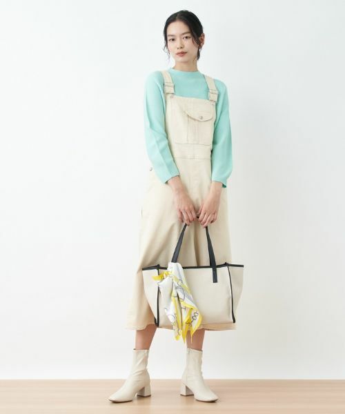 CARA O CRUZ / キャラ・オ・クルス ロング・マキシ丈ワンピース | 洗える サロペットスカート | 詳細22